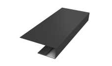 J-Профиль 12мм Grand Line 0,45 Drap TX RAL 7016 антрацитово-серый (2м)