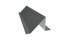 Планка снегозадержания Grand Line 0,45 PE с пленкой RAL 7005 мышино-серый (2м)