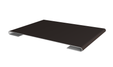 Планка стыковочная Grand Line 0,45 Drap RR 32 темно-коричневый (2м)