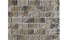 Рядовая плитка White Hills Торре Бьянка 445-80 c расшивкой 1,2 см