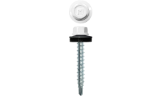 Саморез кровельный Daxmer 4,8х35 (250шт) сверло №1 RAL 9003