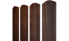 Штакетник Круглый фигурный 0,45 Print-Double Premium Cherry Wood Fresh