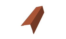 Угол внешний 30х30 0,5 Velur X RAL 8004 терракота (3м)