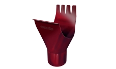 Воронка GL PU 125/90 мм RAL 3005 красное вино