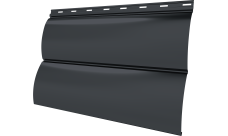 Блок-хаус new Grand Line 0,5 Velur X с пленкой RAL 7024 мокрый асфальт