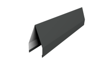 Ламель забора жалюзи Tokyo new 0,45 Drap TX с пленкой RAL 7016 антрацитово-серый