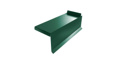 Планка торцевая сегментная Квадро профи Правая 0,5 Satin RAL 6005 зеленый мох