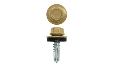 Саморез по металлу 5,5х19 (250шт) сверло №3 RAL 1002