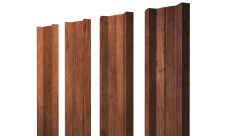 Штакетник М-образный A с прямым резом 0,45 Print Premium Rowan Fresh TwinColor