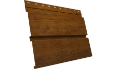 Квадро Брус в01 Grand Line 0,45 Принт Элит с пленкой Золотой дуб TwinColor