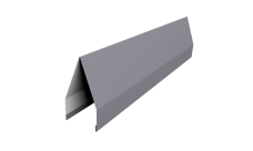 Ламель забора жалюзи Tokyo new 0,45 PE с пленкой RAL 7004 сигнальный серый