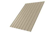 Профнастил С10B 0,45 PE RAL 1015 светлая слоновая кость