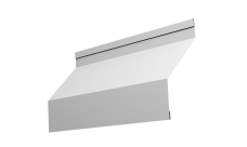 Ламель забора жалюзи Milan 0,5 Satin RAL 9003 сигнальный белый