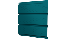 Софит металлический Классик v01 Grand Line полная перфорация 0,45 PE с пленкой RAL 5021 водная синь