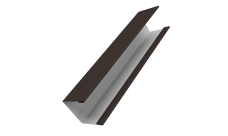 Крышка жалюзи Milan Slim 0,5 Satin Matt TX RR 32 темно-коричневый (2,5м)