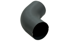 Колено 60 градусов Grand Line ПУ матовый 90мм RAL 7024 мокрый асфальт