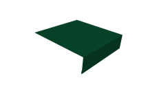 Планка околооконная простая 200х75 Grand Line 0,45 Drap TX RAL 6005 зеленый мох (2м)