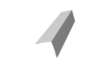 Угол внешний 30х30 0,45 Drap TX RAL 9003 сигнальный белый (3м)