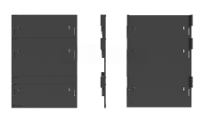 Заглушка торцевая Gidrolica VS LINE DN100 — пластиковая (4101)