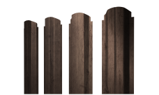 Штакетник П-образный A фигурный Grand Line 0,45 Принт Премиум Миндальное дерево Фреш