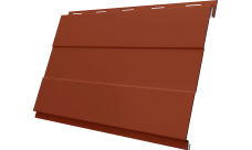 Вертикаль проф Grand Line 0,45 Drap с пленкой RAL 8004 терракота