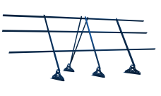 Ограждение кровельное Grand Line 1,2х3 RAL 5005