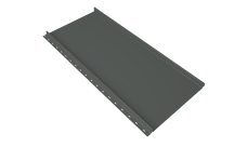 Кликфальц mini Grand Line 0,45 PE с пленкой на замках RAL 7005 мышино-серый