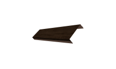 Ламель обратная 100 забора жалюзи Texas 0,45 Print Elite Antique Wood TwinColor