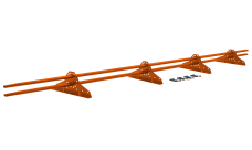 Снегозадержатель трубчатый Grand Line RAL 2004 3м