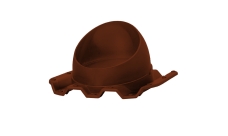 Элемент проходной Krovent Base-VT Prof 21 125/150 красный