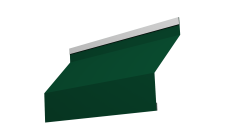 Ламель забора жалюзи Milan new 0,45 Drap TX RAL 6005 зеленый мох