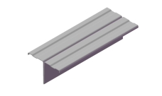 Профиль вертикальный основной Т-обр. AR ВО80х50х1,2Т КР