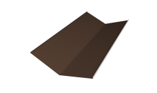 Планка ендовы нижней 300х300 Grand Line 0,45 Drap ST lite RAL 8017 шоколад (2м)