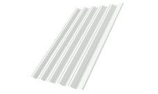 Профнастил НС35R Grand Line 0,45 Drap TX RAL 9003 сигнальный белый