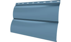 Блок-хаус новый Grand Line 0,45 Драп ТХ с пленкой RAL 5024 пастельно-синий