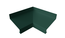 Угол отлива внутренний 70 Grand Line 0,45 ПЭ двухсторонний с пленкой RAL 6005 зеленый мох