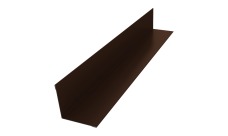 Угол внутренний 30х30 Grand Line 0,45 Drap TwinColor RAL 8017 шоколад (2м)
