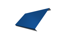 Ламель обратная 200 забора жалюзи Texas 0,5 Satin RAL 5005 сигнальный синий