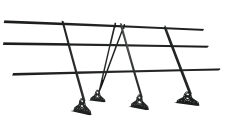 Ограждение кровельное на фальц Grand Line 1,2х3 RAL 7016