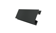 Планка H-образная Экобрус Grand Line 0,45 Drap ТХ RAL 7016 антрацитово-серый (2м)