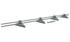 Снегозадержатель трубчатый Grand Line RAL 7004 3м