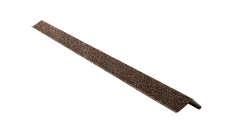 Комплект Планка фронтонная для композитной черепицы Grand Line брауни (1,25м) (10 штук)