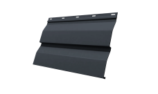 Корабельная Доска 0,265 Grand Line 0,45 Drap TwinColor с пленкой RAL 7024 мокрый асфальт