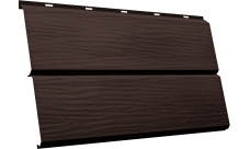 ЭкоБрус 3D Grand Line 0,45 ПЭ с пленкой RAL 8017 шоколад