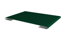 Планка стыковочная Grand Line 0,45 Drap TX RAL 6005 зеленый мох (3м)