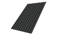 Профнастил С21R Grand Line 0,5 Satin RAL 7016 антрацитово-серый