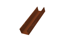 Стойка для забора жалюзи Milan,Tokyo Grand Line 0,45 Print Elite Rowan TwinColor (2м)