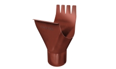 Воронка Grand Line ПУ 125/90мм RAL 8004 терракота