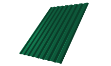 Профнастил С20A Grand Line 0,45 PE с пленкой RAL 6005 зеленый мох