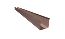 Кубообразная рейка GL Ш50/В50 White Wood Al 0,4 L=3м